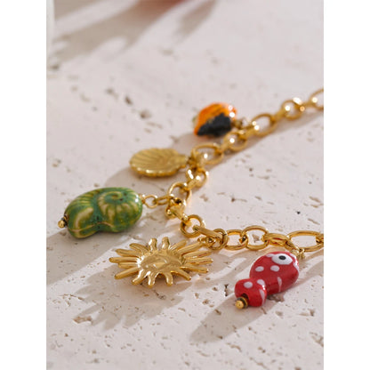 Colar Kalisse Banhado em Ouro 18K