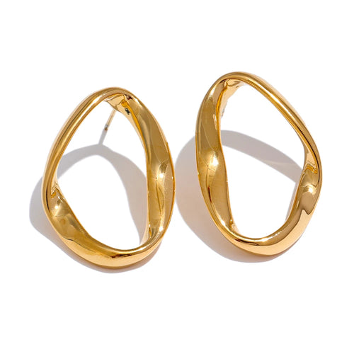 Brinco Lumiera Banhado em Ouro 18K