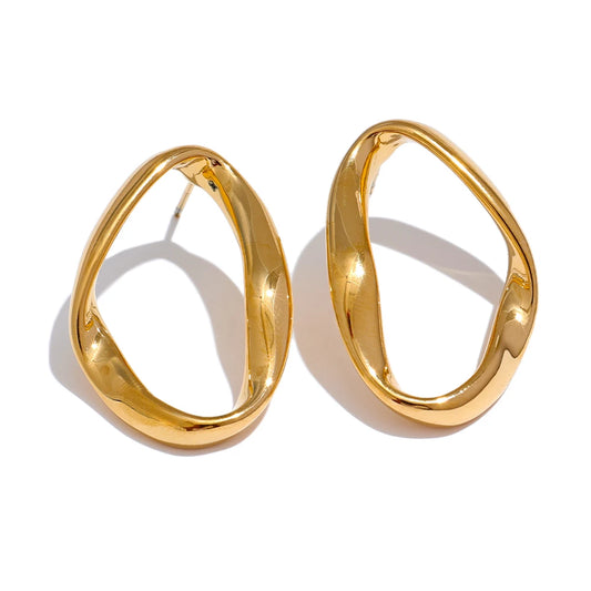 Brinco Lumiera Banhado em Ouro 18K