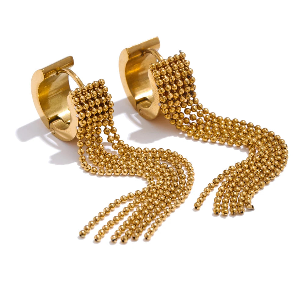 Brinco Delicata Banhado em Ouro 18K