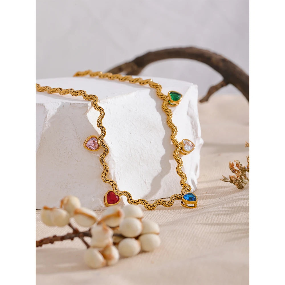 Colar Joaquina Banhado em Ouro 18K