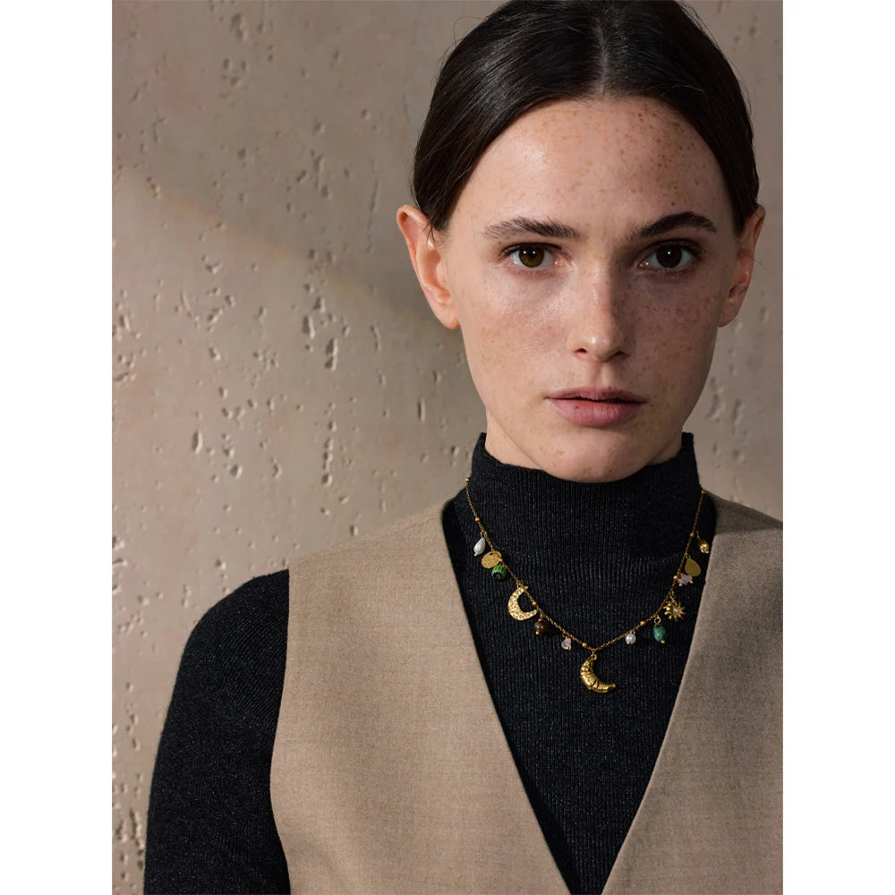 Colar Soléne Banhado em Ouro 18K