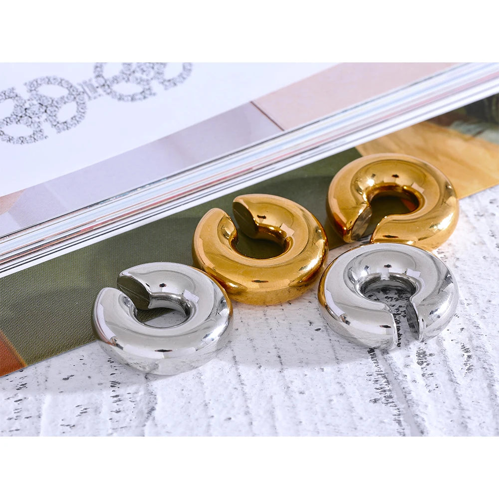 Brinco Sensuale Banhado em Ouro 18K