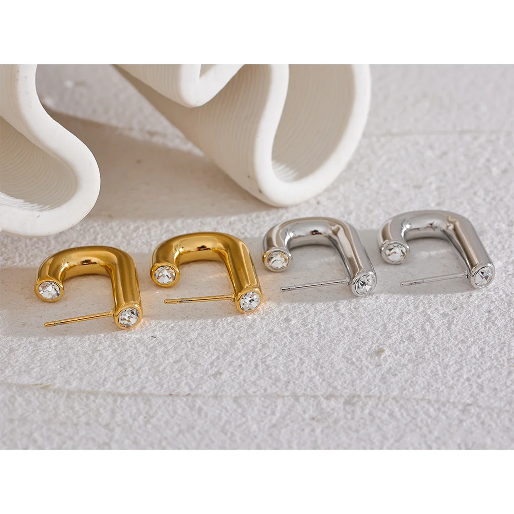 Brinco Emozione Banhado em Ouro 18K