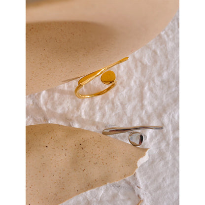 Anel Orphia Banhado em Ouro 18K