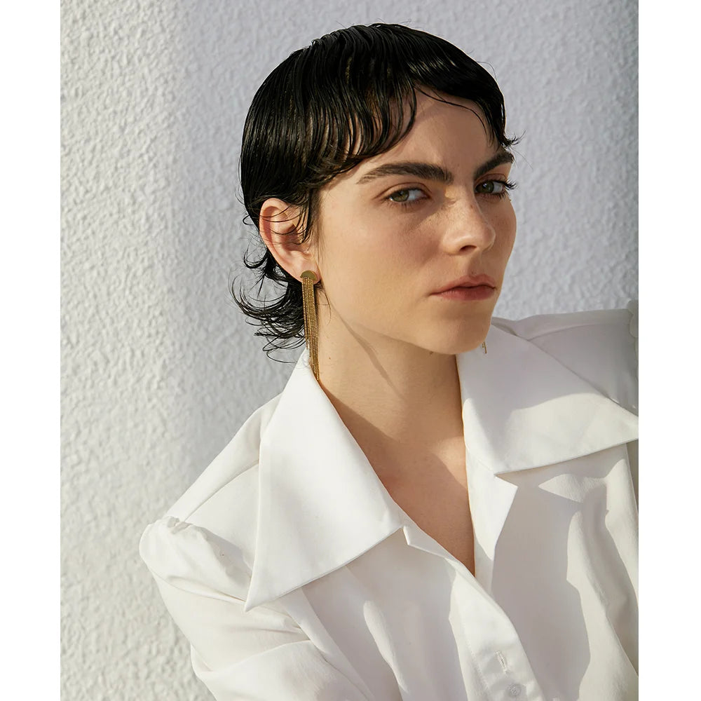 Brinco Fiamma Banhado em Ouro 18K