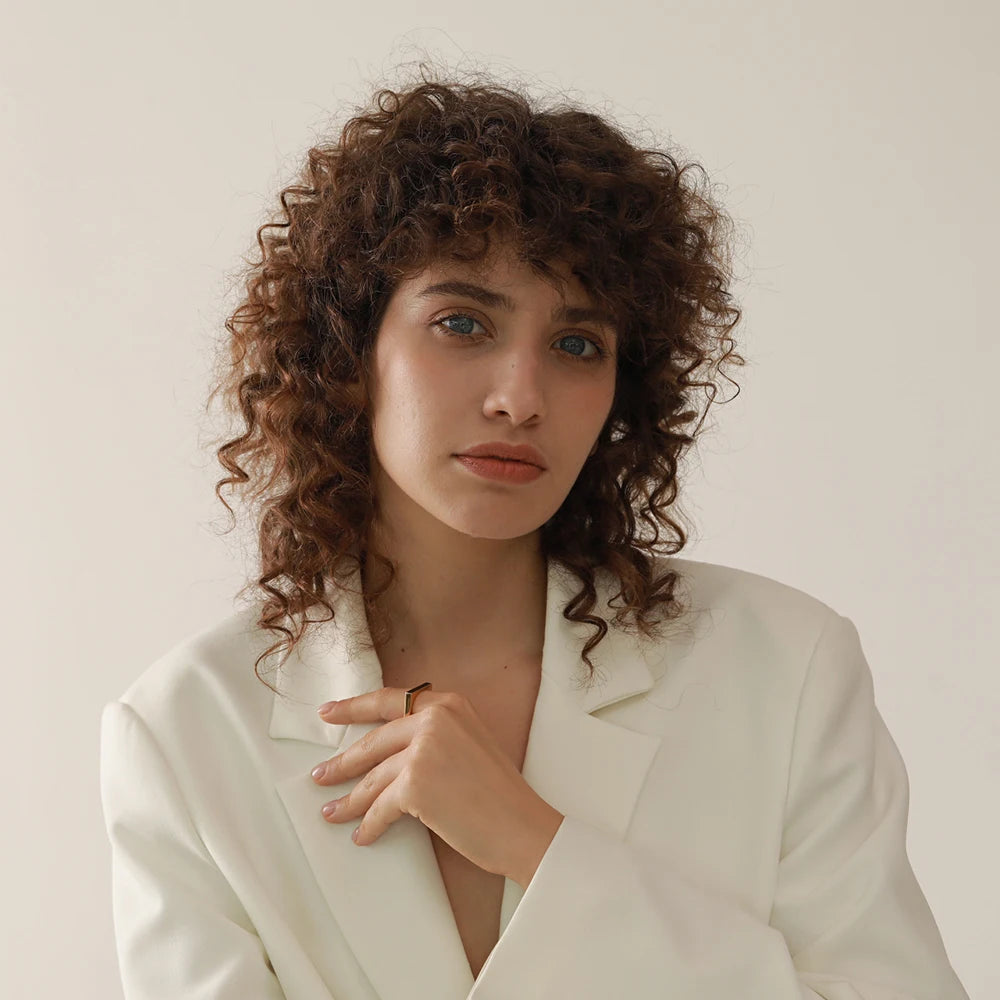 Anel Sabbia Banhado em Ouro 18K