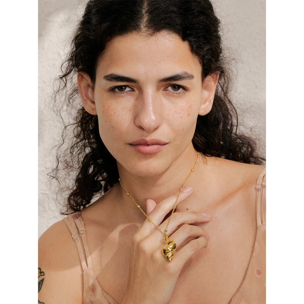 Colar Atlântica Banhado em Ouro 18K