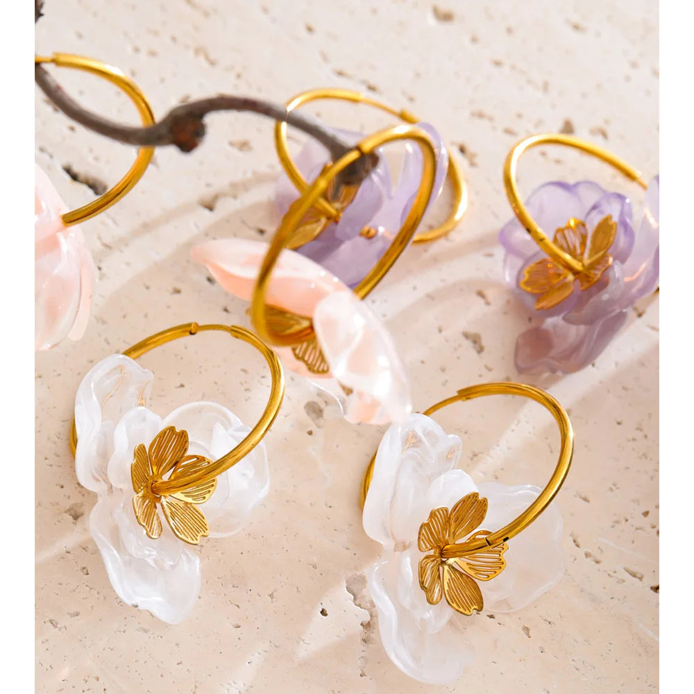 Brinco Lunetta Banhado em Ouro 18K