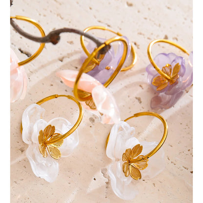 Brinco Lunetta Banhado em Ouro 18K