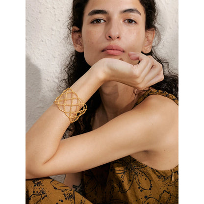 Bracelete Icon Banhado em Ouro 18K