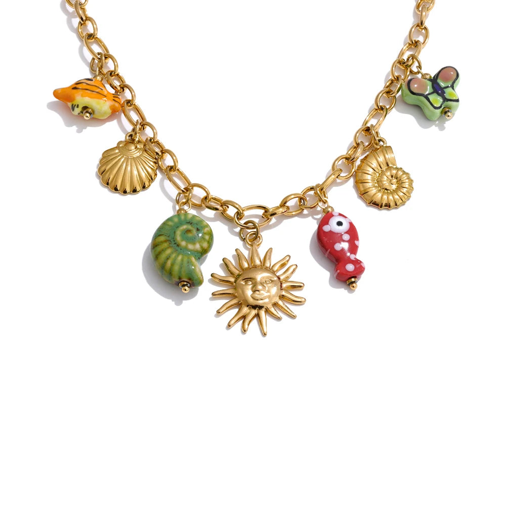 Colar Kalisse Banhado em Ouro 18K