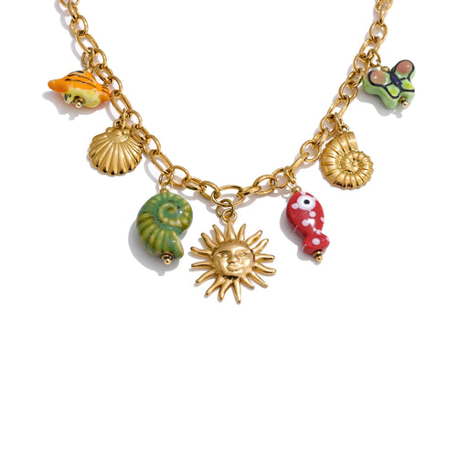 Colar Kalisse Banhado em Ouro 18K