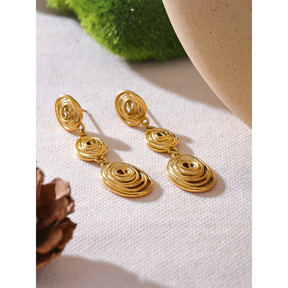 Brinco Gioia Banhado em Ouro 18K