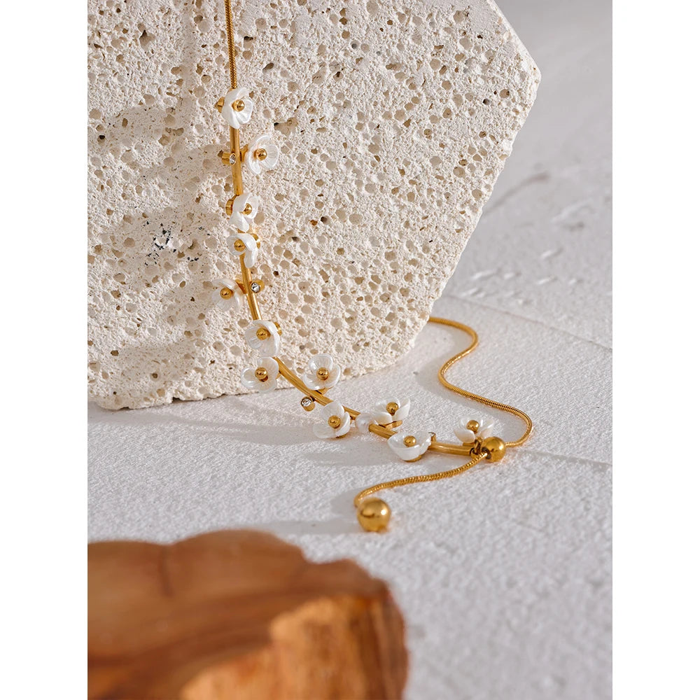 Colar Belisse Banhado em Ouro 18K