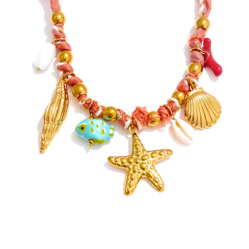 Colar Leblon Banhado em Ouro 18K