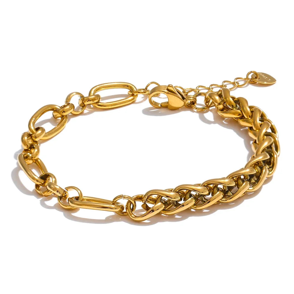 Pulseira Gioia Banhado em Ouro 18K