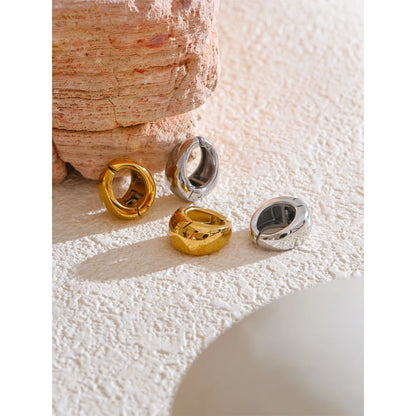 Brinco Soave Banhado em Ouro 18K