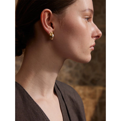 Brinco Intensa Banhado em Ouro 18K