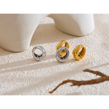 Brinco Soave Banhado em Ouro 18K