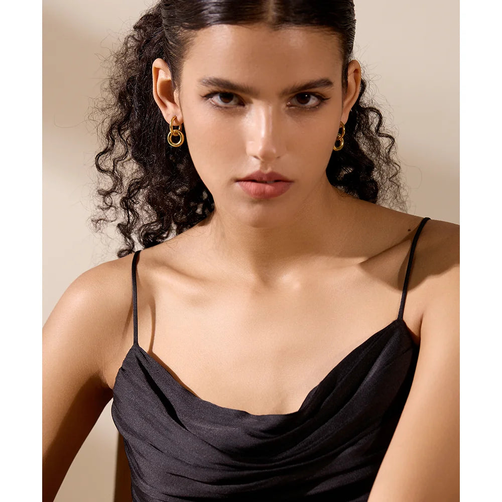 Anel Vivid Banhado em Ouro 18K