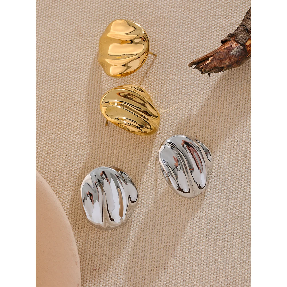 Brinco Aria Banhado em Ouro 18K