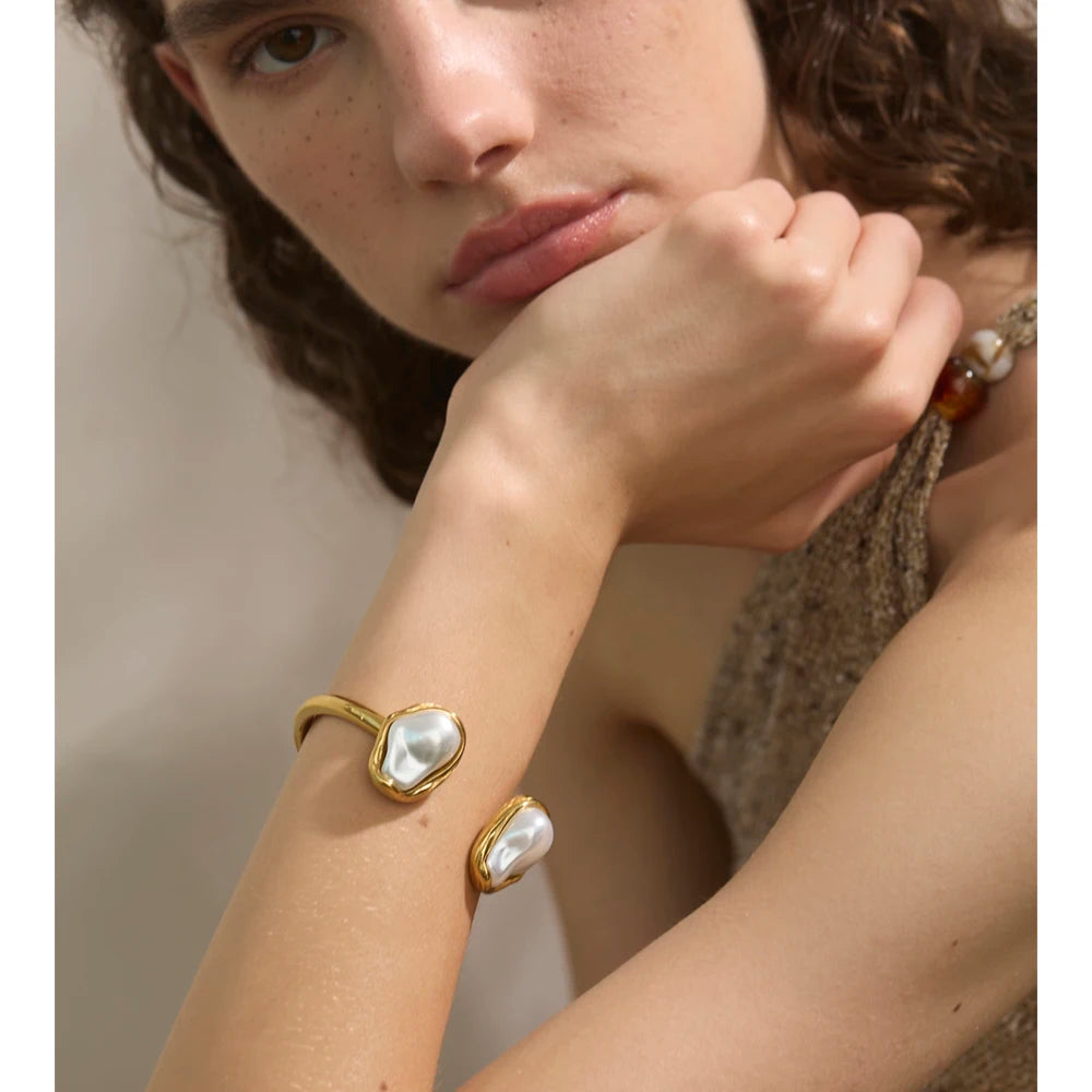 Bracelete Helena Banhado em Ouro 18K