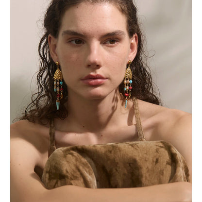 Brinco Vittoria Banhado em Ouro 18K