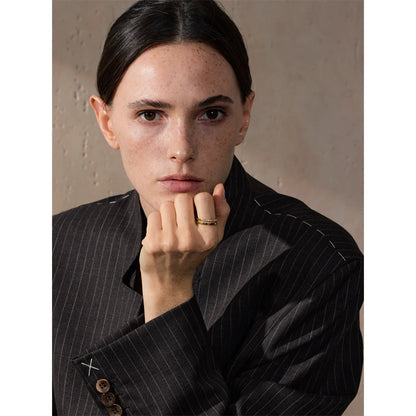 Anel Azalyn Banhado em Ouro 18K