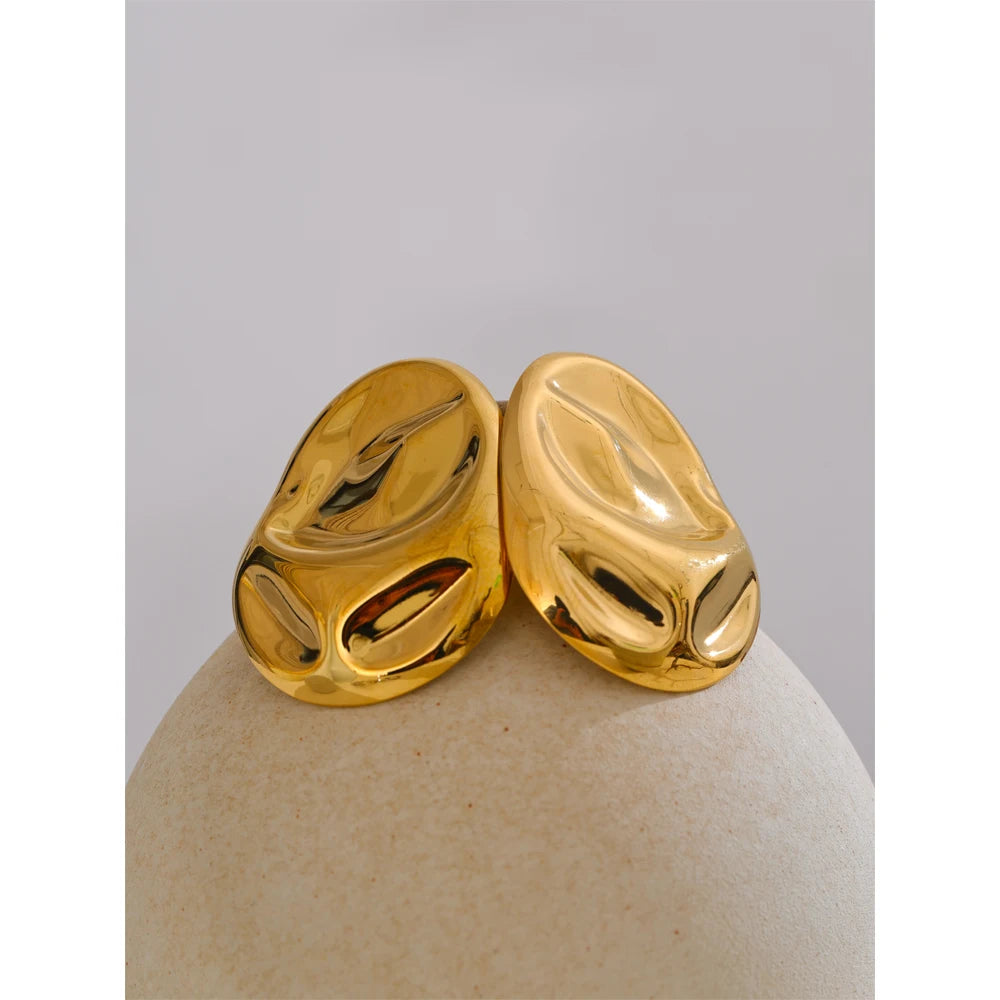 Brinco Chiara Banhado em Ouro 18K