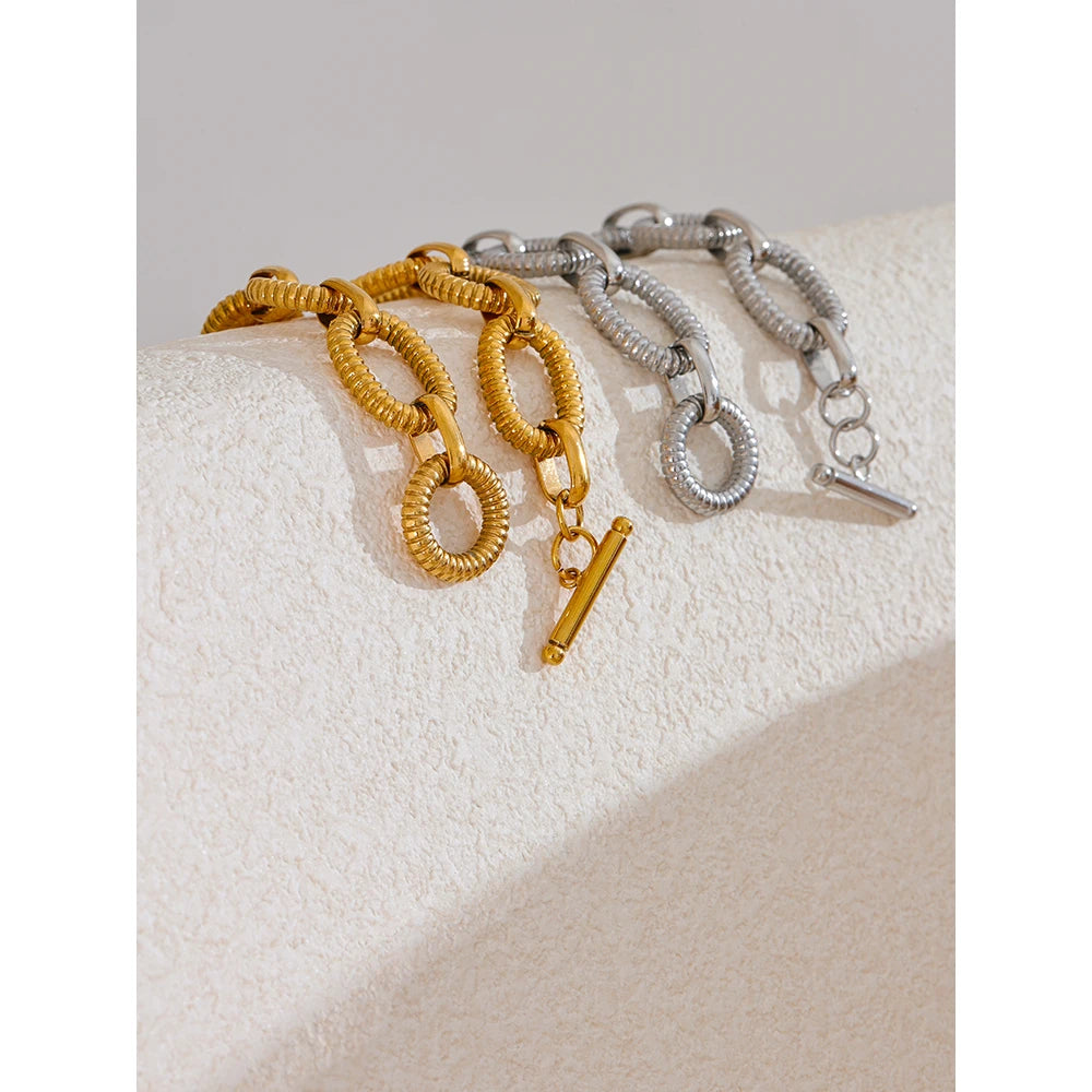 Pulseira Portofino Banhado em Ouro 18K