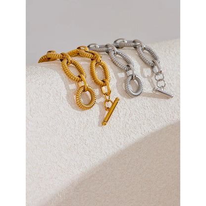 Pulseira Portofino Banhado em Ouro 18K