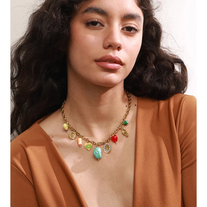 Colar Búzios Banhado em Ouro 18K