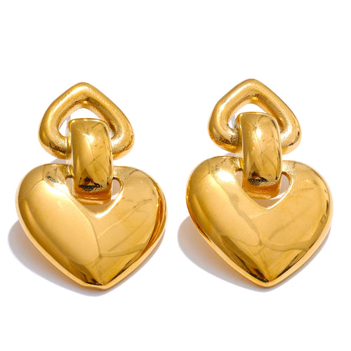 Brinco Carissima Banhado em Ouro 18K