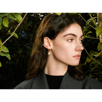 Brinco Raggiante Banhado em Ouro 18K